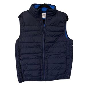 Gap Puffer Vest Navy Blue Primaloft Lightweight Men Size M